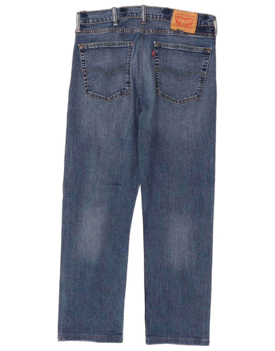 Levi's muške 518 ravne traperice W38 L29 plavi pamuk
