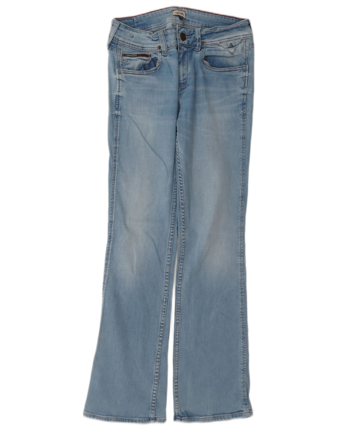 Tommy Hilfiger Ženske Bootcut traperice W29 L32 Plavi pamuk