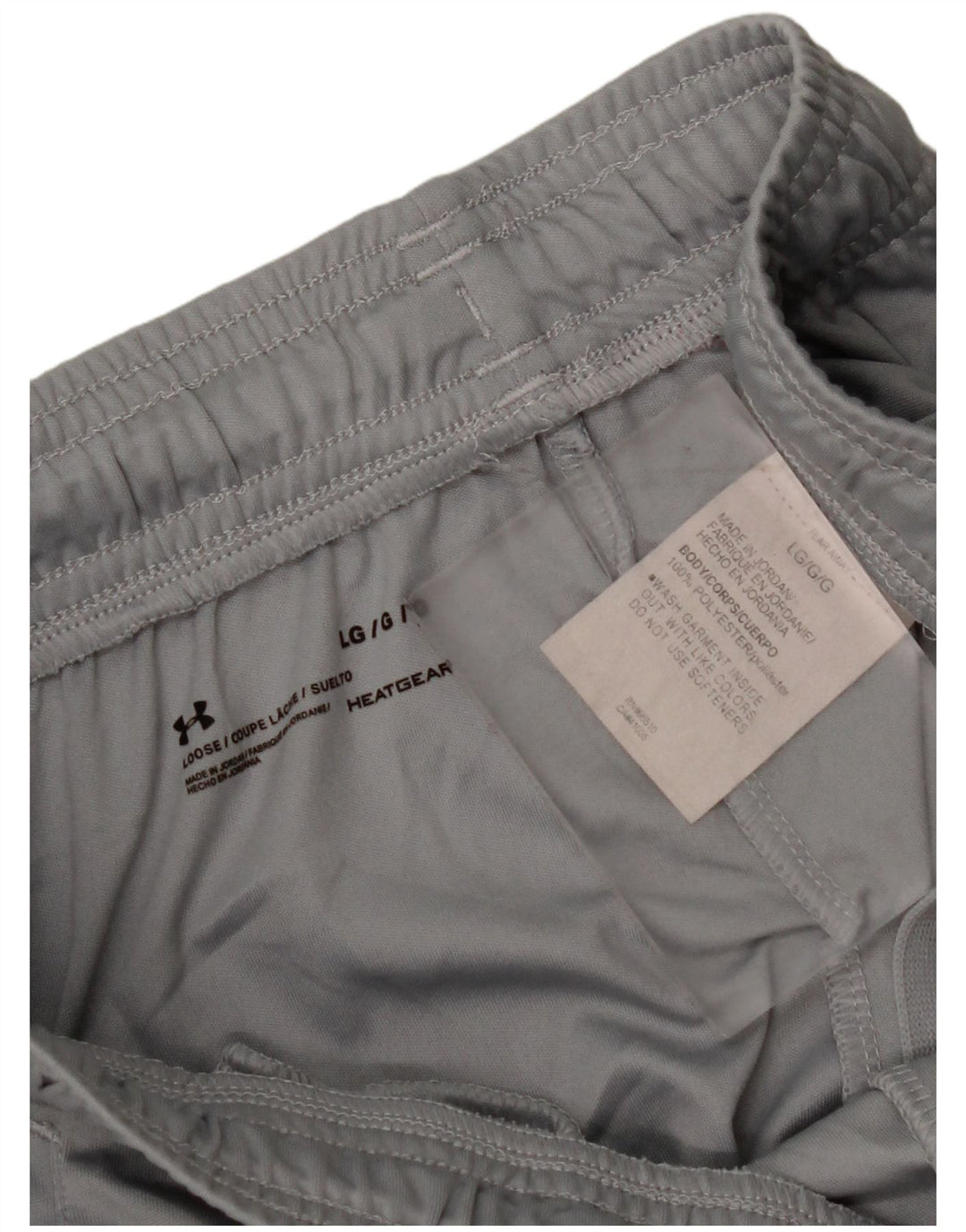 UNDER ARMOUR Muške sportske kratke hlače Heat Gear Graphic Large Grey Poliester