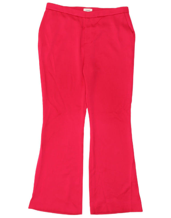 Coast ženske chino hlače UK 16 Large W36 L32 Ružičasti poliester