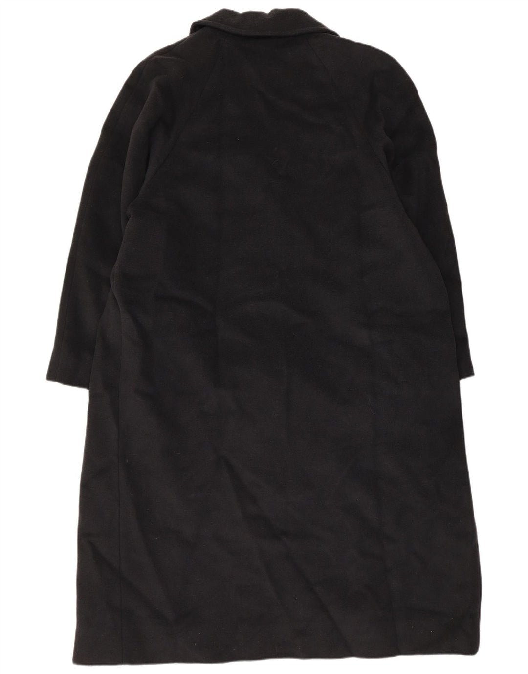 Vintage ženski kaput s dvorednim kopčanjem IT 52 2XL siva djevičanska vuna