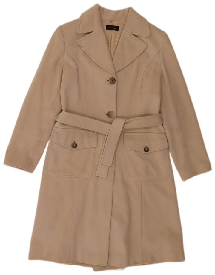 Caractere ženski kaput UK 14 Large Beige Virgin Wool