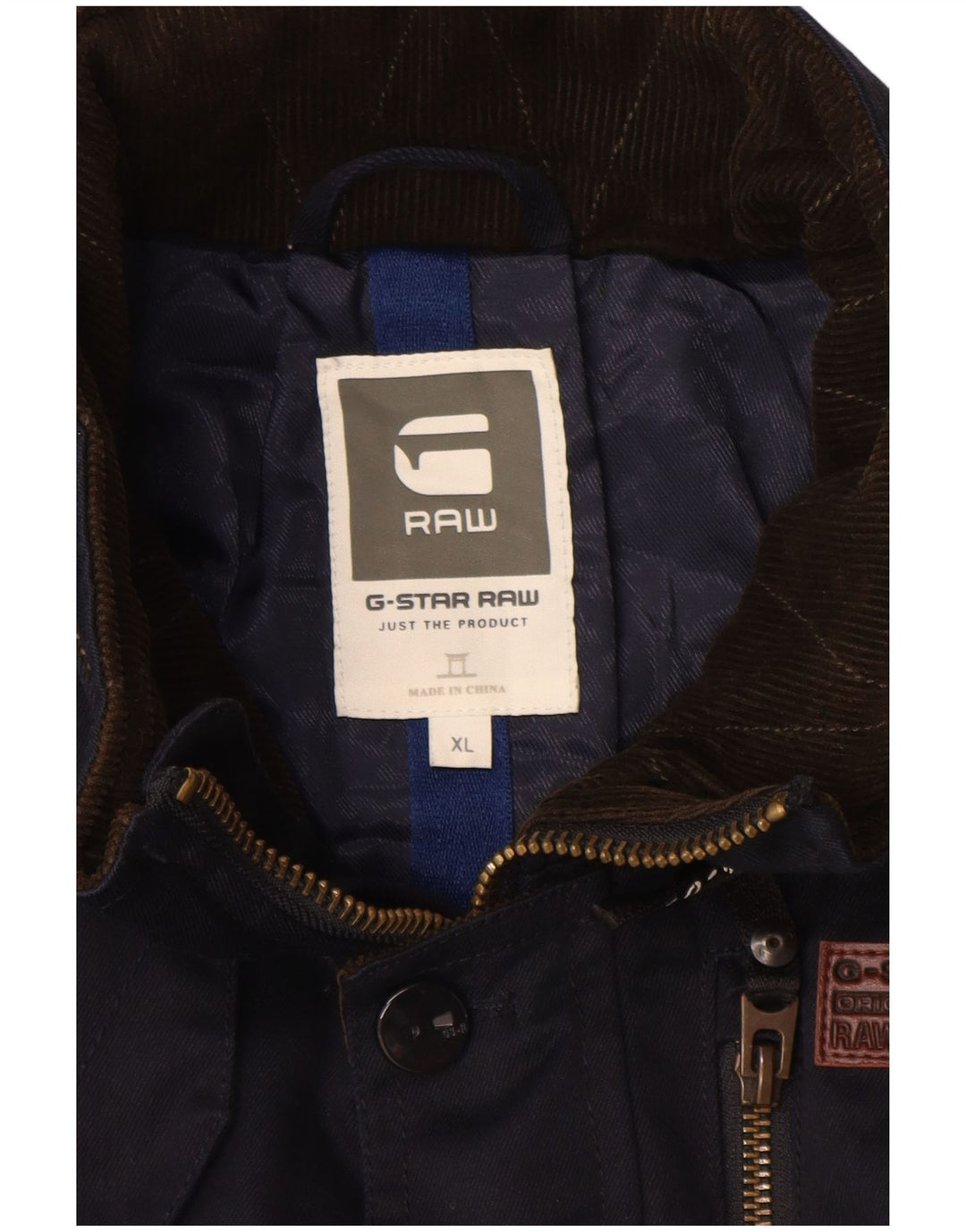 G-Star Boys Utility jakna 13-14 godina XL tamnoplavi pamuk