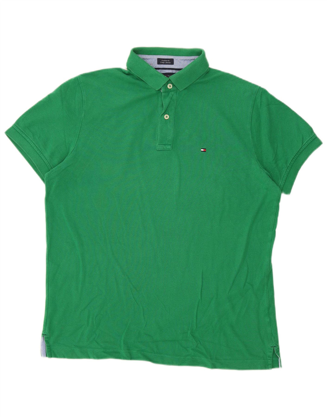 TOMMY HILFIGER Muška polo majica prilagođenog kroja Srednje zelena