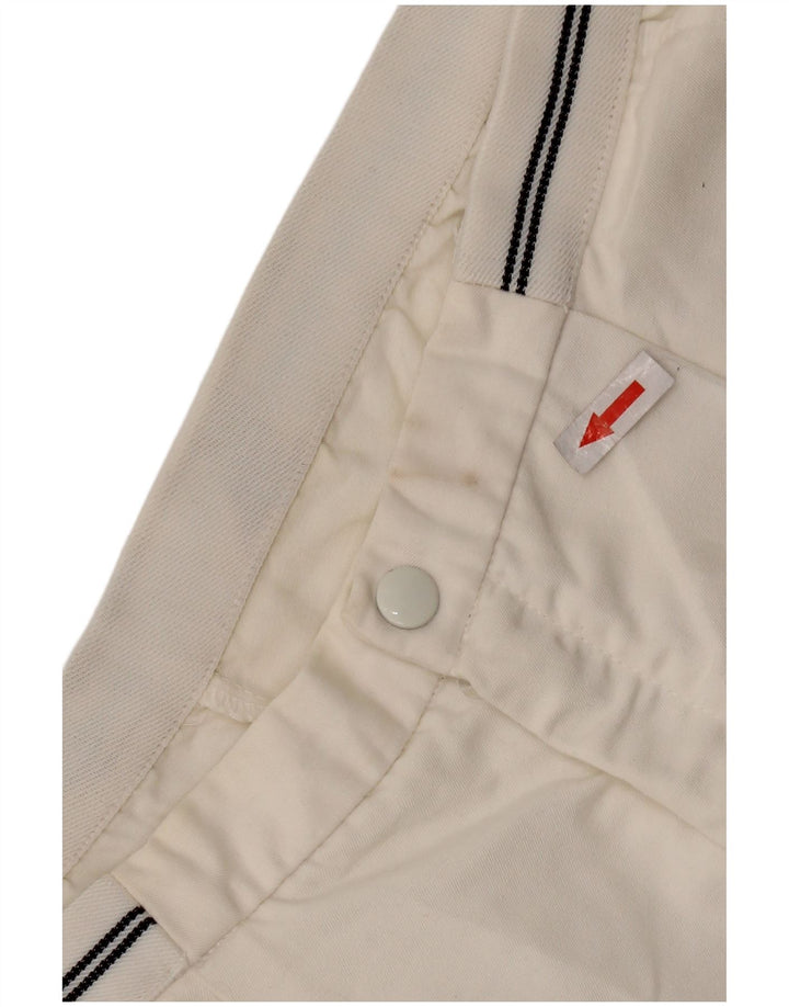 CAMPAGNOLO Muške chino kratke hlače IT 52 XL W36 bijeli poliester
