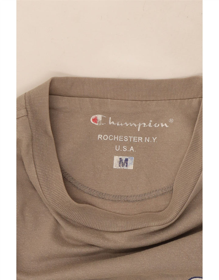 CHAMPION Muška majica dugih rukava srednje bež boje