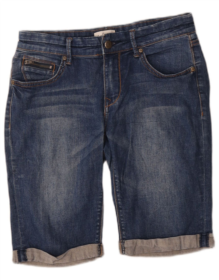 Lee Cooper ženske traper kratke hlače US 10 Large W30 plavi pamuk