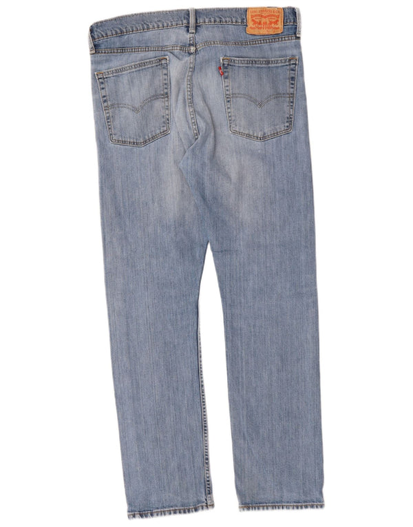 LEVI'S muške 513 ravne traperice W36 L31 plava