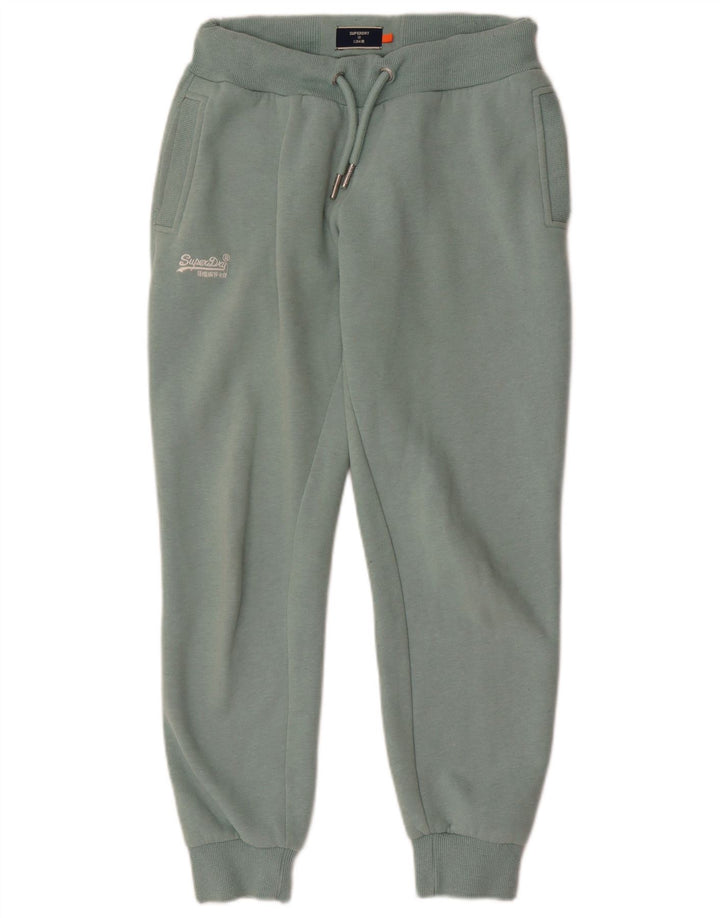 Superdry ženska prevelika puna trenirka UK 10 Mala zelena pamuk