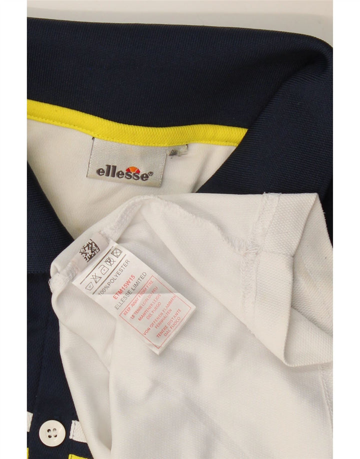 ELLESSE Muška polo majica velika bijela poliesterska boja