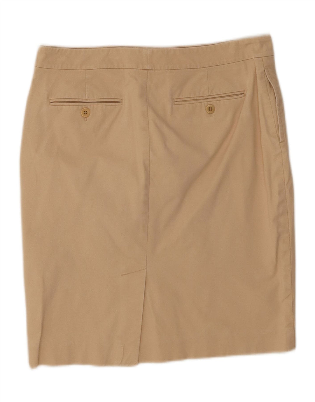 Ralph Lauren ženska ravna suknja US 6 srednje veličine W32 bež pamuk