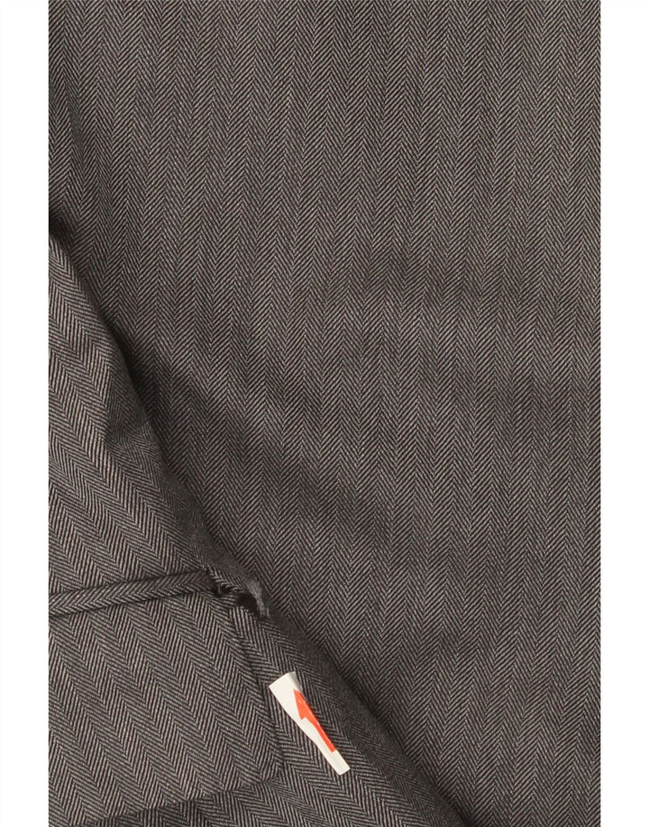 Aquascutum muška jakna sa 3 gumba UK 40 velika siva vuna