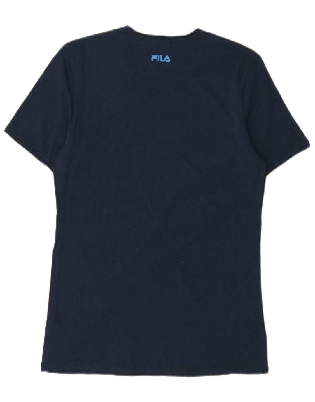 Fila Muška majica kratkih rukava Mala tamnoplava pamuk