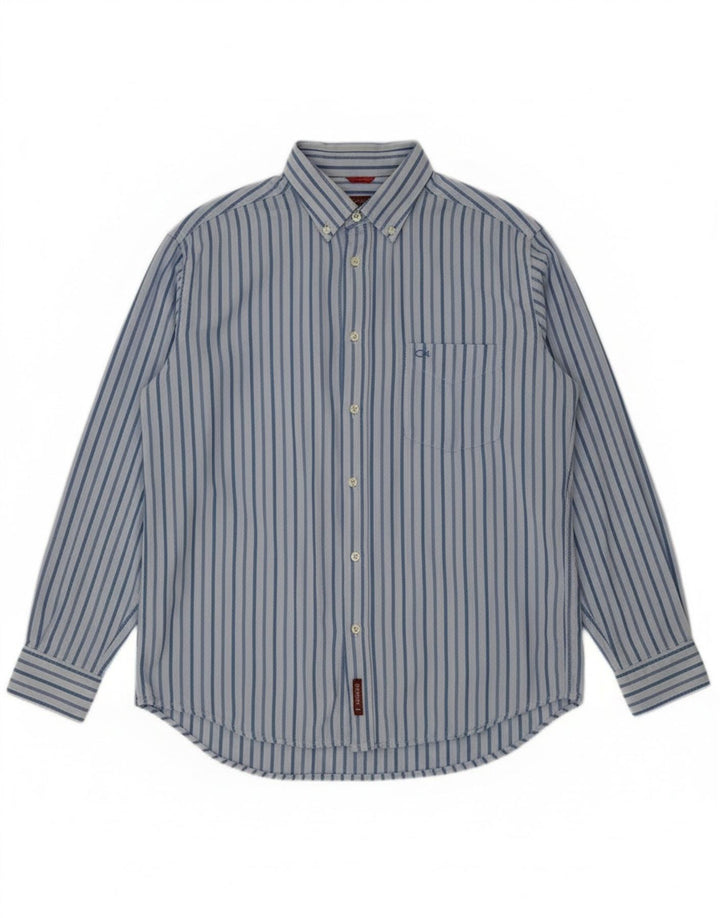 Carrera muška košulja na velike plave pruge, pamuk