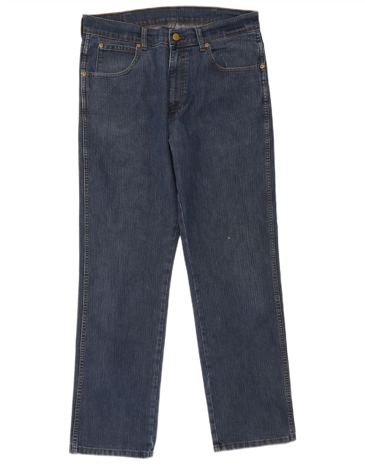 Wrangler muške ravne traperice W32 L30 plave