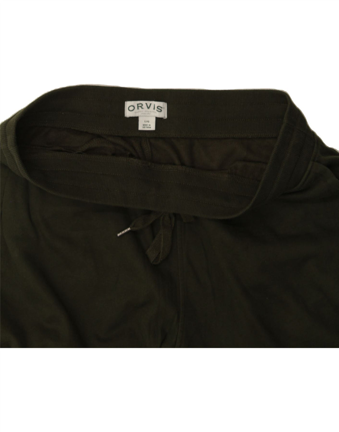 ORVIS Womens Tracksuit Trousers Joggers UK 16 Large Green Polyester Vintage Orvis and Second-Hand Orvis from Messina Hembry 