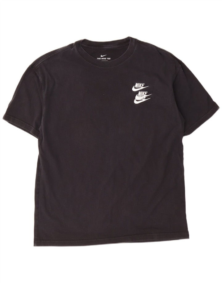 Nike Muška majica kratkih rukava srednje veličine crni pamuk