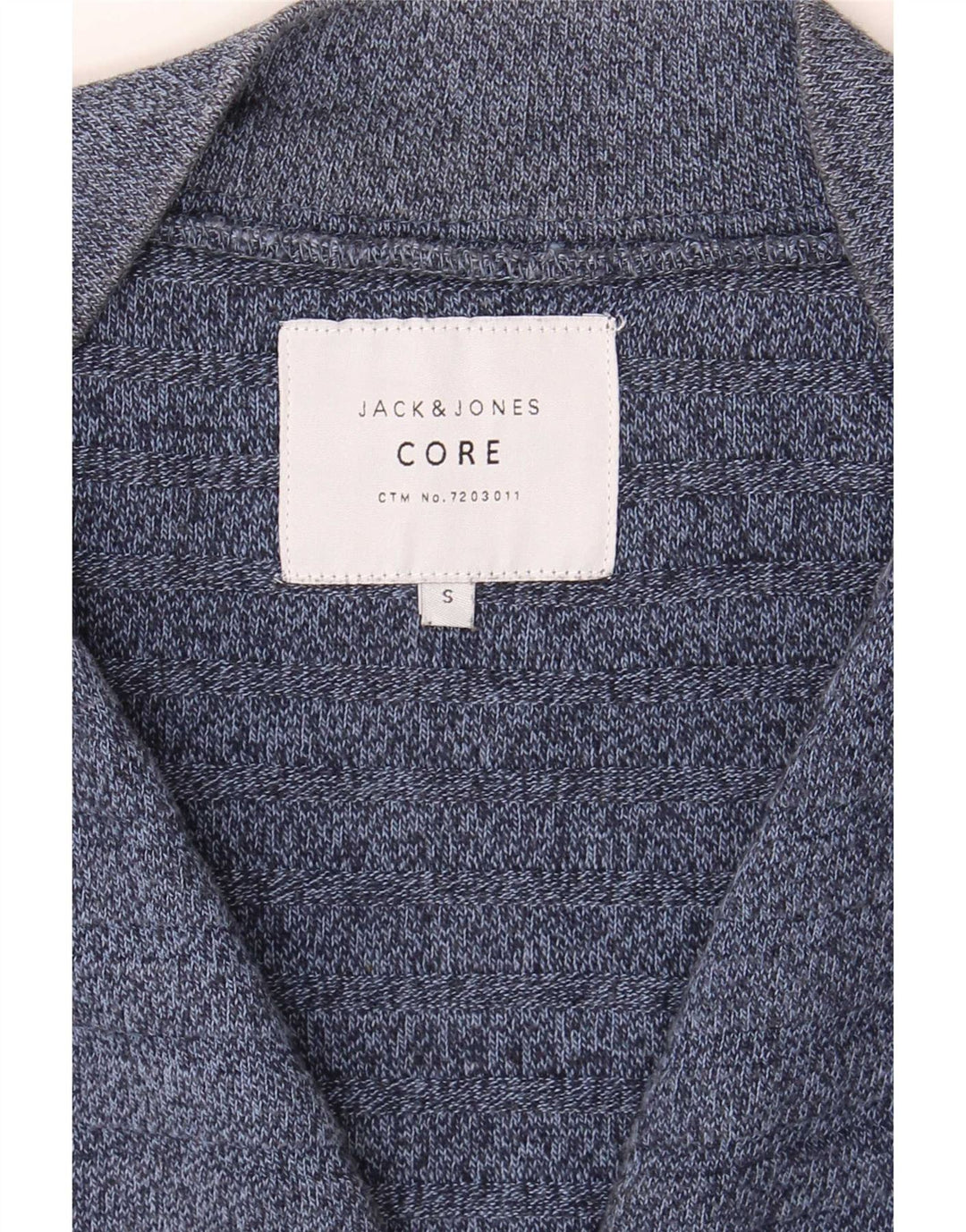 Jack & Jones muški kardigan pulover mali tamnoplavi na pruge