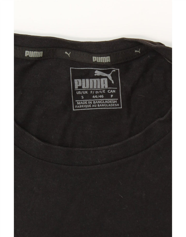 Puma muška majica s grafičkim motivima, mala crna