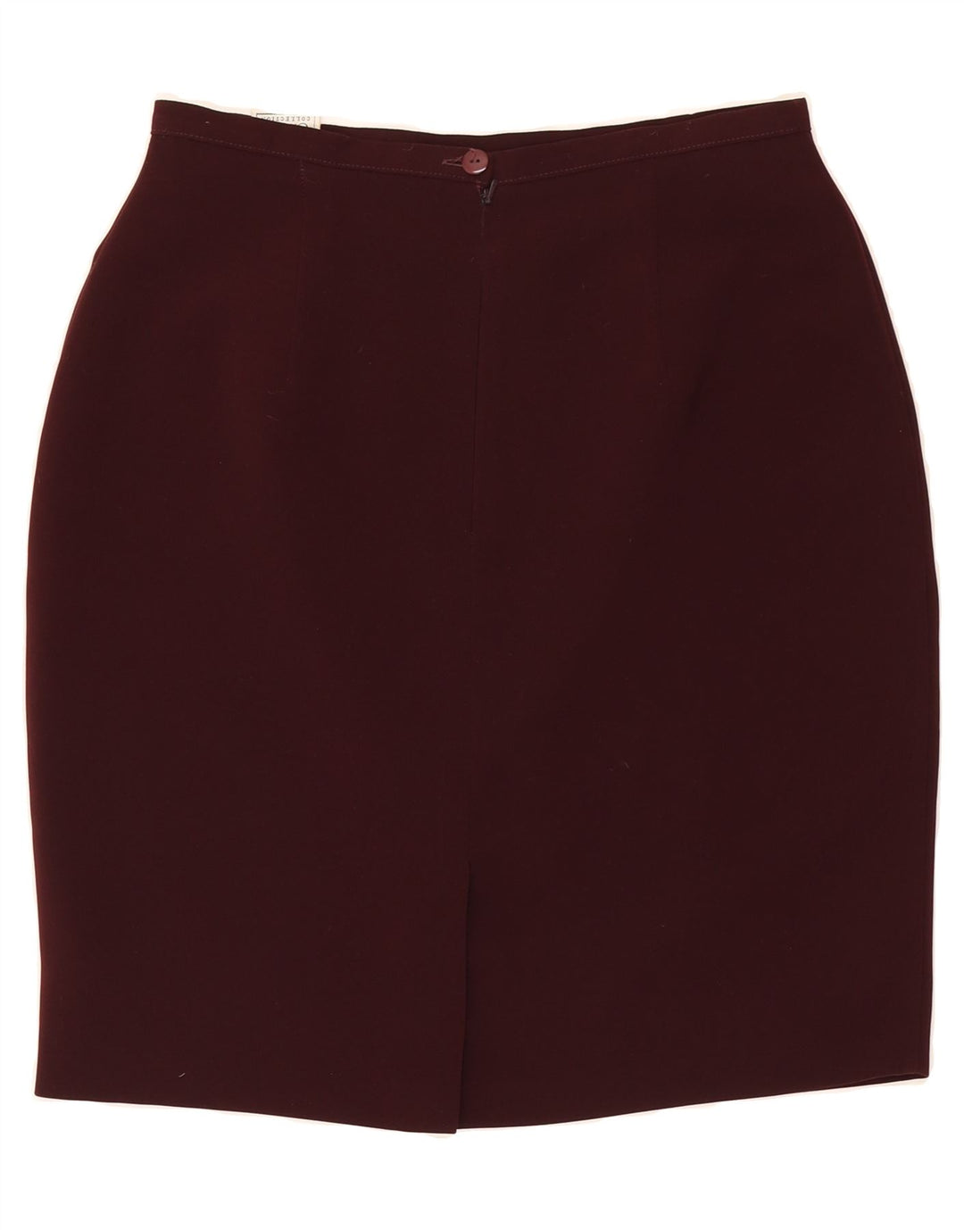 ST. BERNARD Womens Pencil Skirt EU 42 Large W32 Burgundy Polyester Vintage St. Bernard and Second-Hand St. Bernard from Messina Hembry 