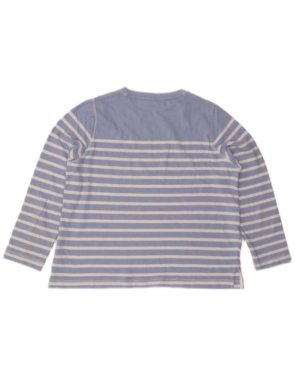 Marks & Spencer ženska majica dugih rukava UK 18 XL pamuk na plave pruge