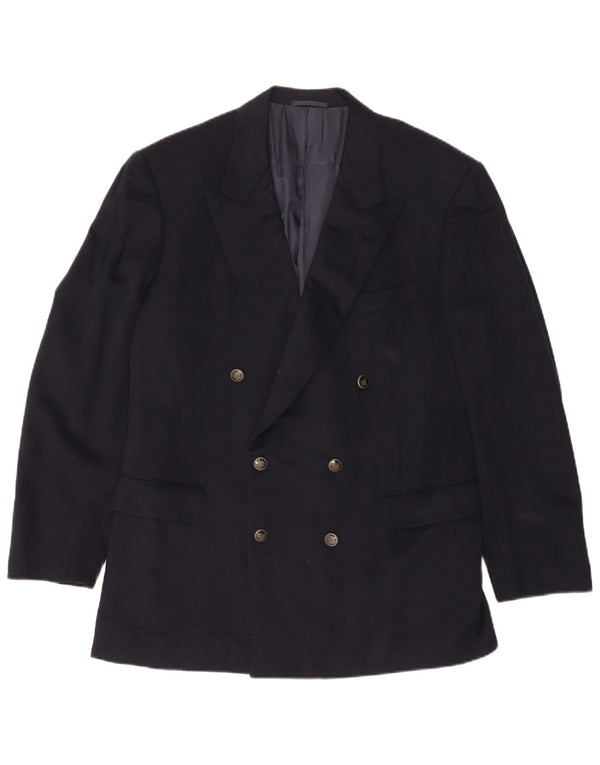 BELVEST Muški sako s dvostrukim kopčanjem IT 52 XL tamnoplava vuna