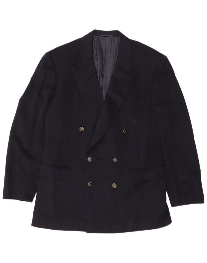 BELVEST Muški sako s dvostrukim kopčanjem IT 52 XL tamnoplava vuna