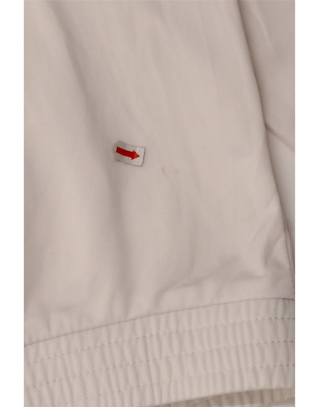 ASICS muška grafička gornja jakna trenirke srednje bijele boje od poliestera