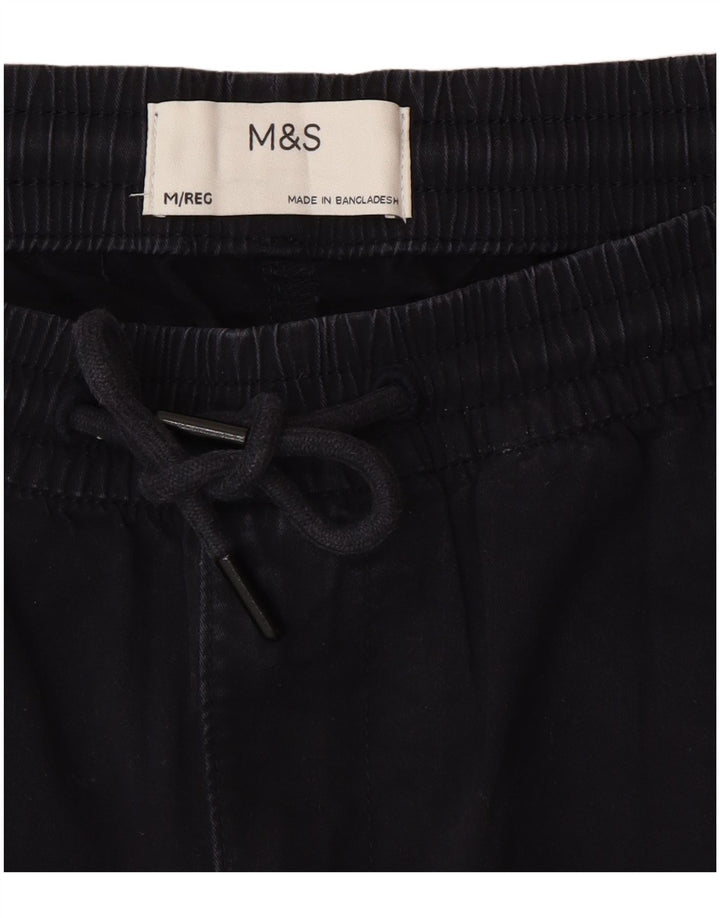 Marks & Spencer muške ravne chino hlače srednje veličine W32 L29 tamnoplave