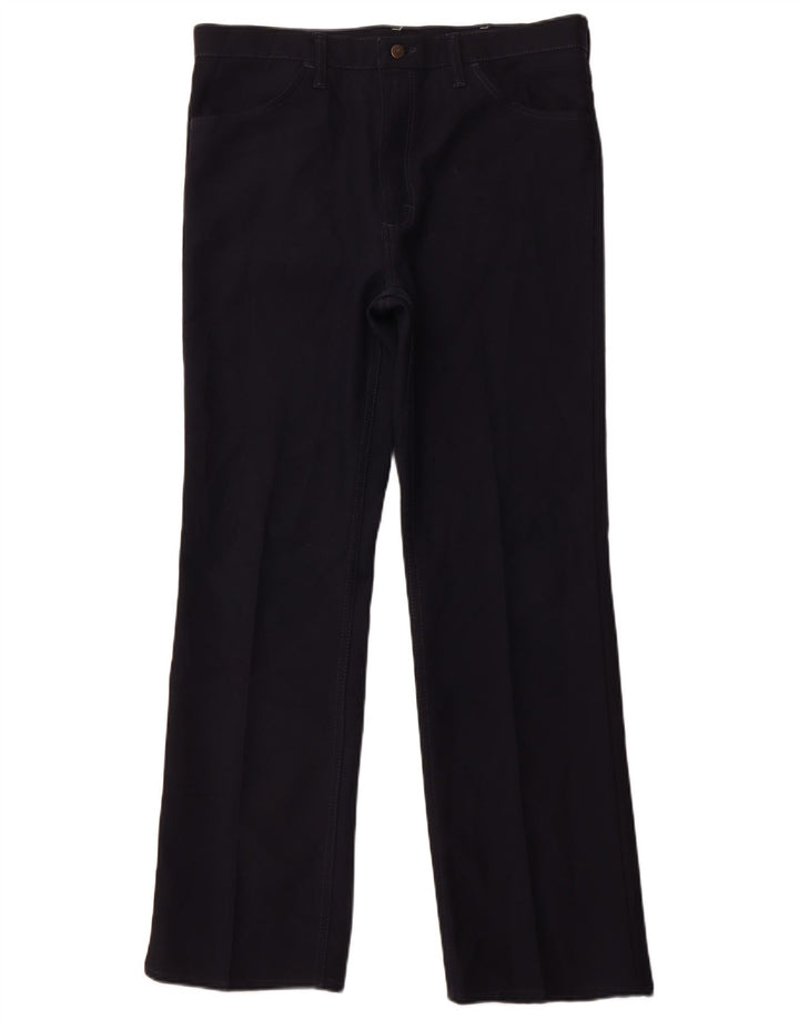 WRANGLER Muške ravne ležerne hlače W36 L32 tamnoplave