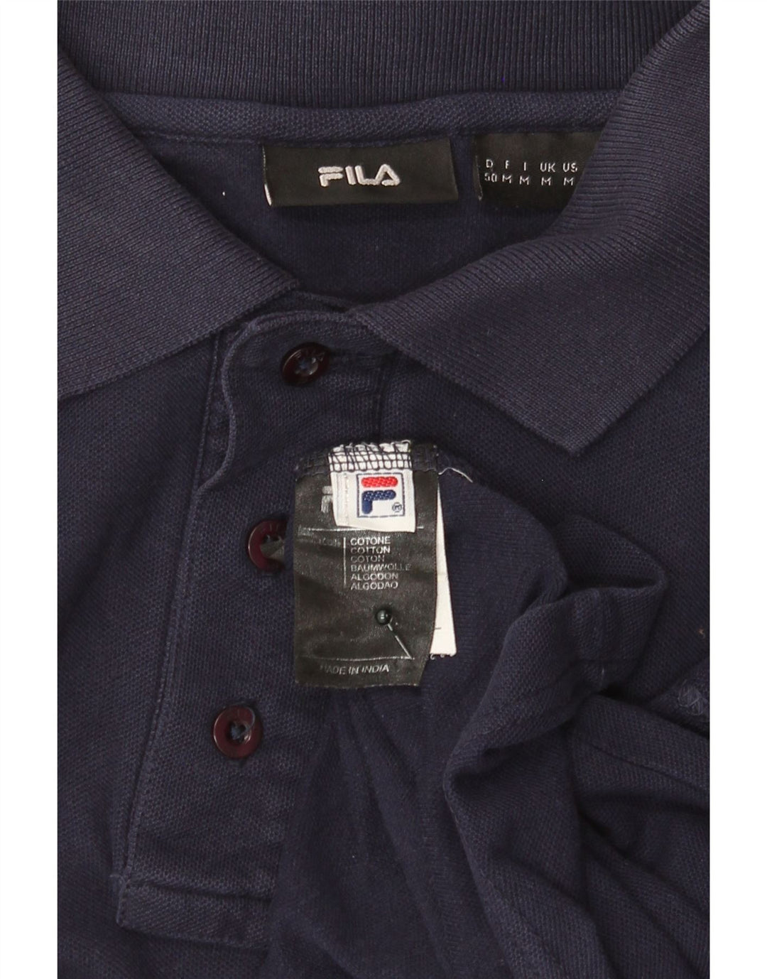 Fila muška polo majica Srednje tamnoplavi pamuk