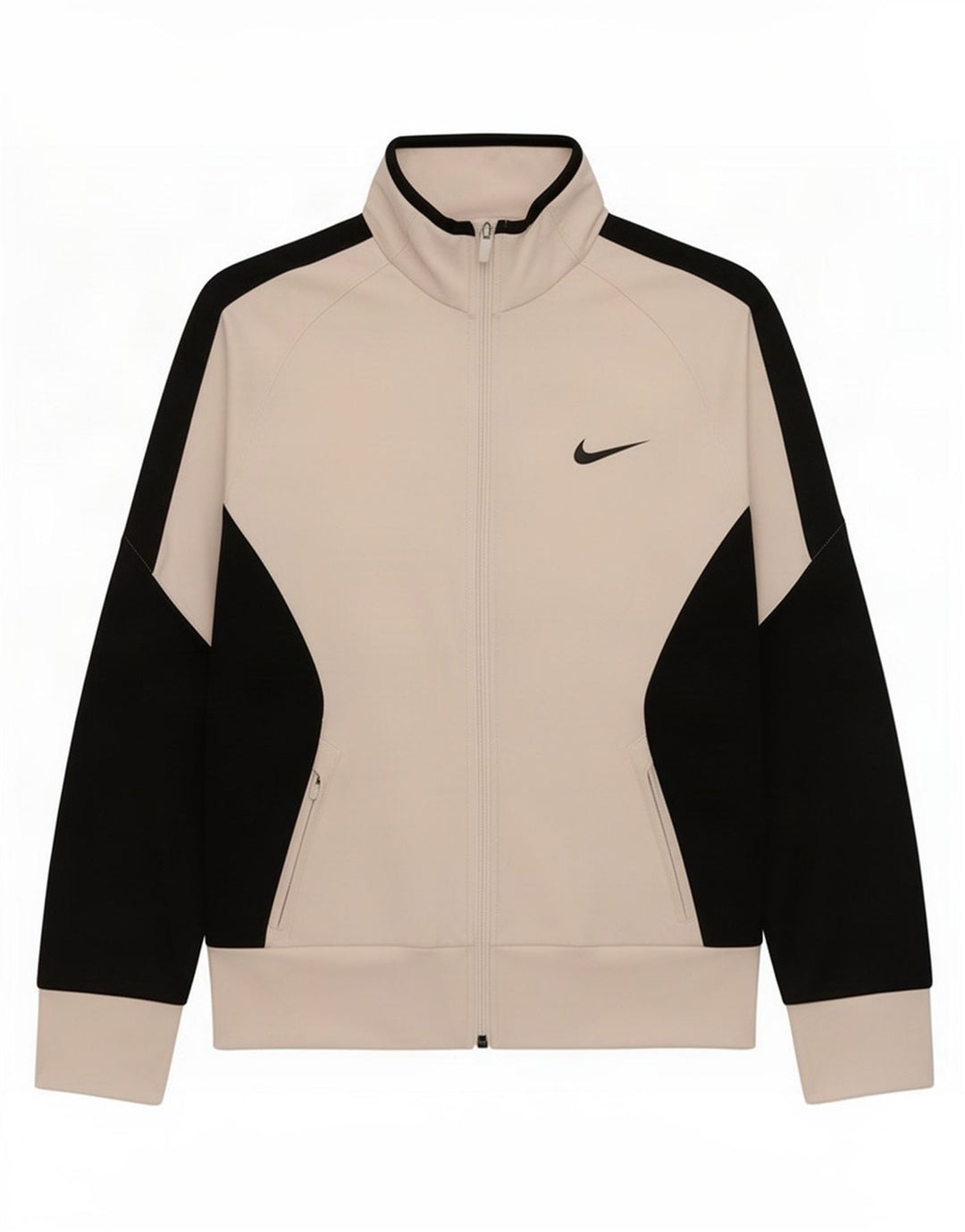 Nike Ženska gornja jakna Dri Fit Trenirka UK 12 Medium White Colourblock