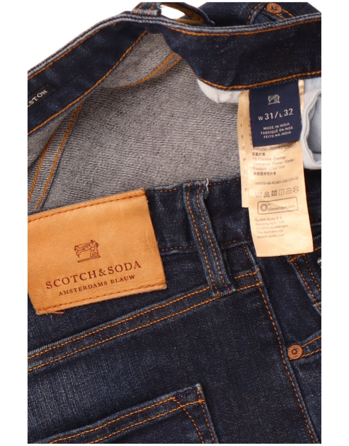 SCOTCH & SODA Muške uske traperice Ralston W31 L32 tamnoplavi pamuk
