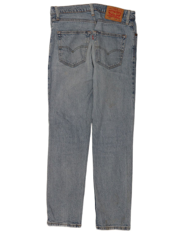 Levi's muške 502 sužene traperice W32 L32 plavi pamuk