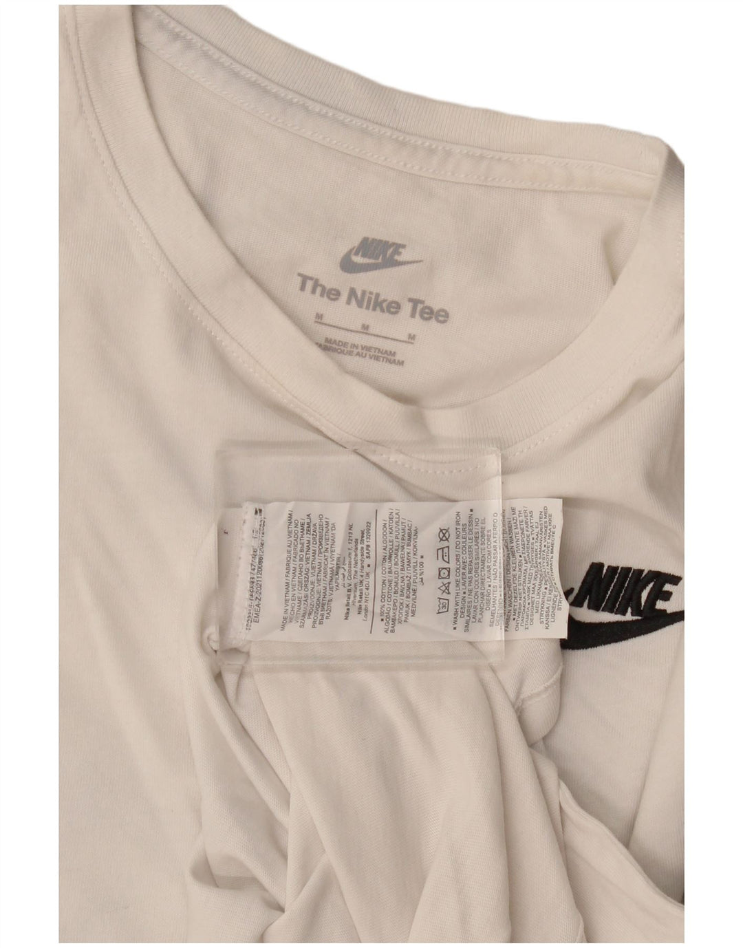 Nike muška majica kratkih rukava Srednje bijeli pamuk