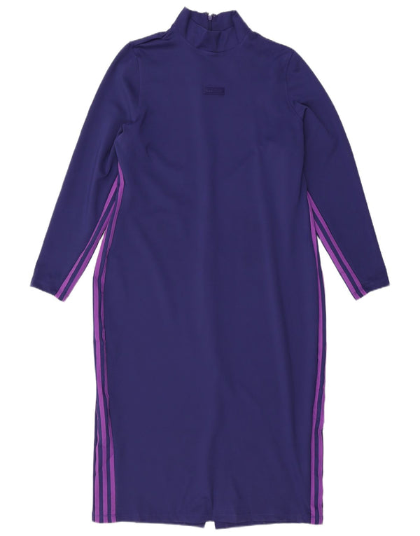 ADIDAS ženska maksi haljina dugih rukava Ivy Park UK 24/26 2XL tamnoplava