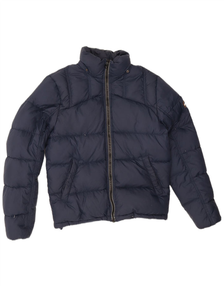 Tommy Hilfiger muška podstavljena jakna UK 36 Mala tamnoplava poliester
