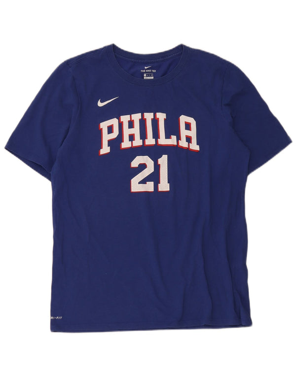 Nike Boys Philadelphia Graphic T-Shirt Top 13-14 Years XL tamnoplava
