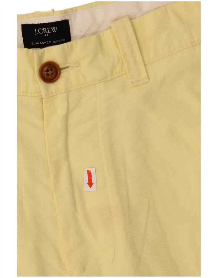 J. CREW Muške chino kratke hlače W30 srednje žuti pamuk