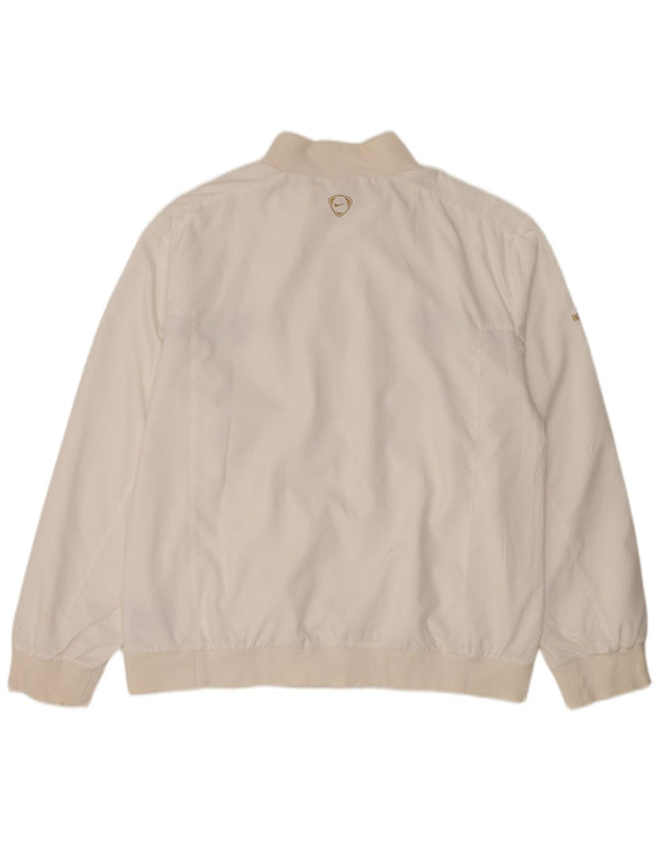 Nike Mens Inter Milan Tracksuit Top Jacket UK 45/47 XL Off White Polyester