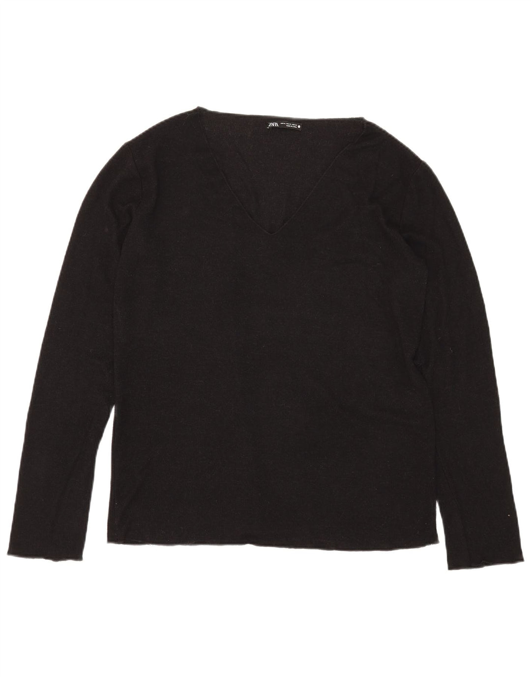 Zara ženska majica dugih rukava UK 18 XL crna