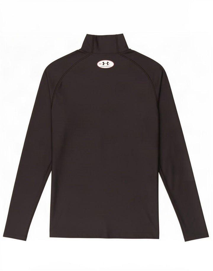 Under Armour Ženska majica Cold Gear dugih rukava UK 8 Mala crna poliester