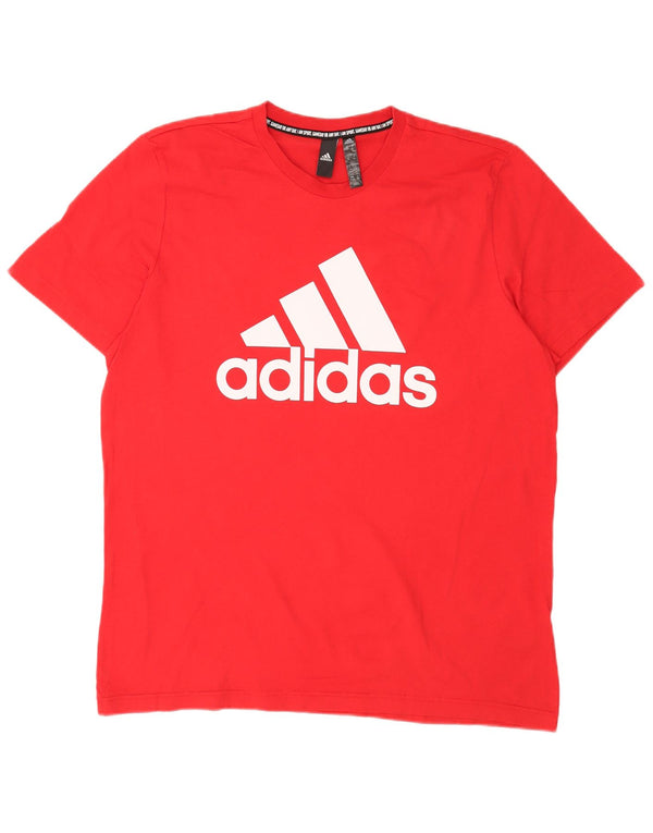 Adidas muška majica s grafičkim motivima XL, crveni pamuk