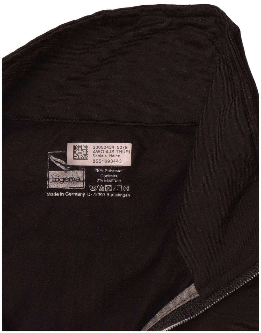 TRIGEMA Velika muška trenirka bez rukava sa grafičkim motivima od poliestera