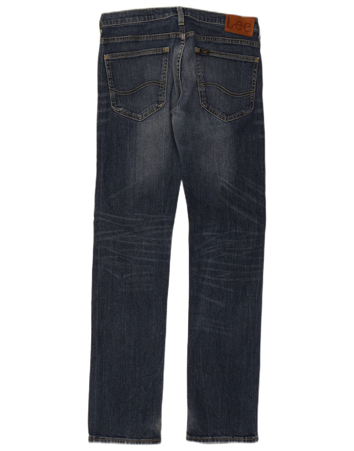 LEE Womens Powell Slim Jeans W31 L34 Blue Cotton