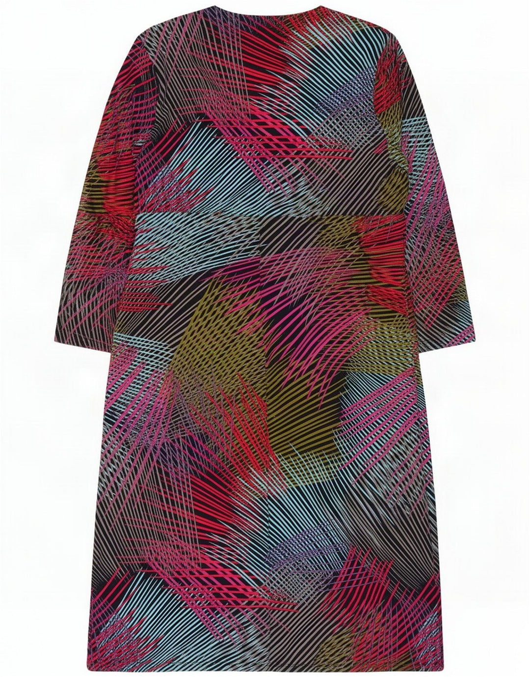 CC Ženska plašt haljina s apstraktnim uzorkom UK 14 Medium Multicoloured