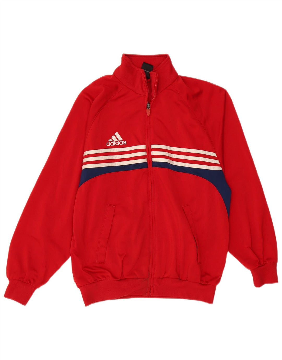 Adidas trenirka za dječake 13-14 godina Red Colourblock Poliester