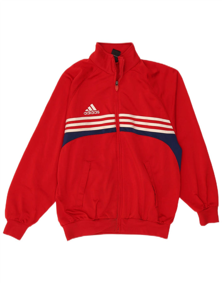 Adidas trenirka za dječake 13-14 godina Red Colourblock Poliester