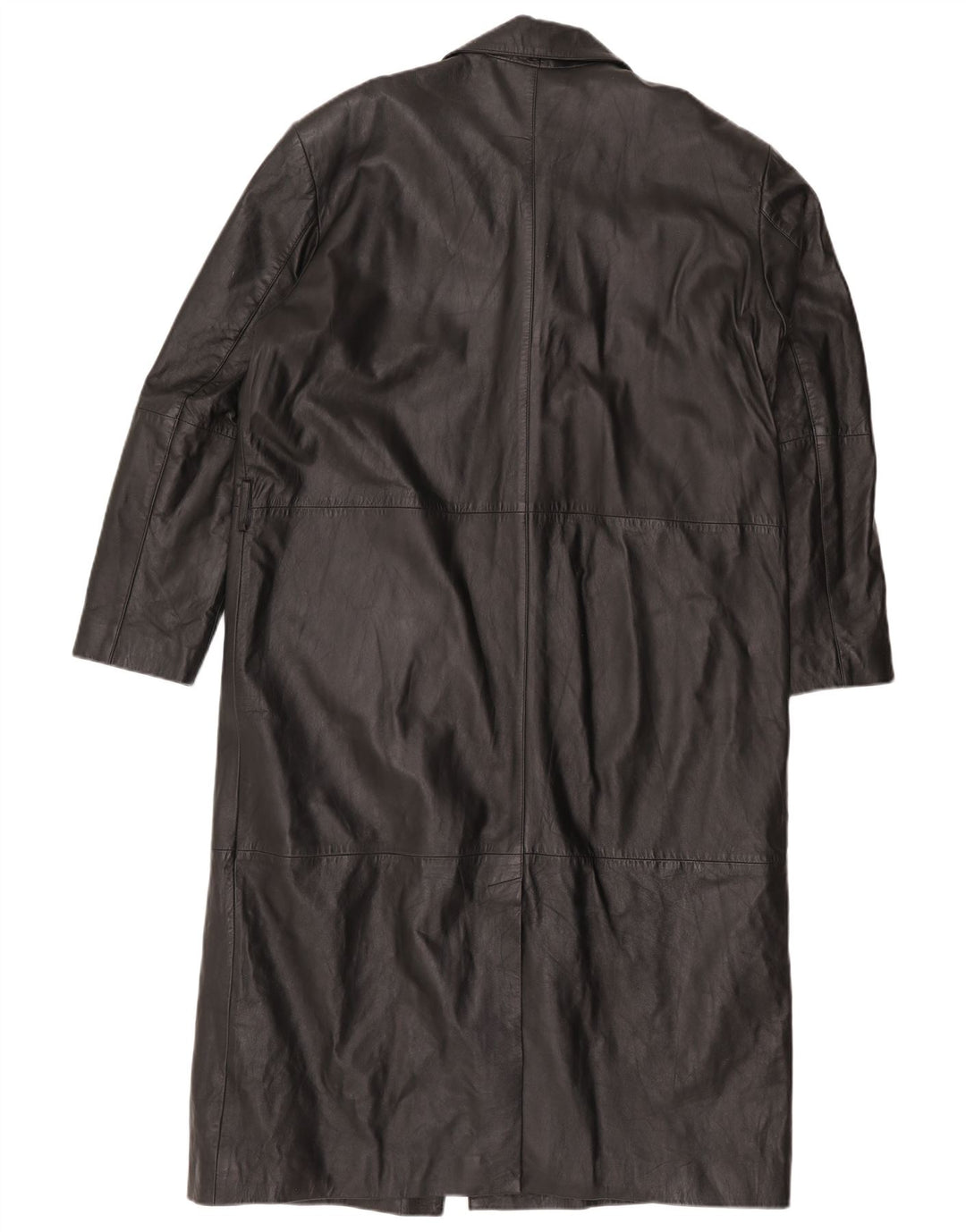 Muški kožni kaput EU 50 veliki crni kožni