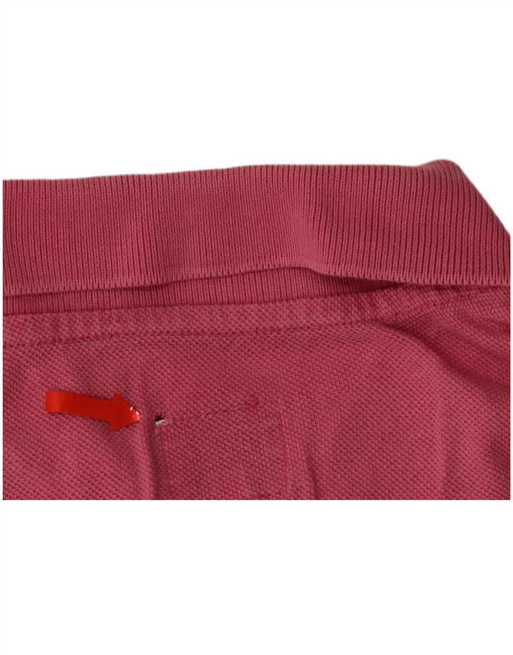 Benetton muška polo majica Mala ružičasta pamučna